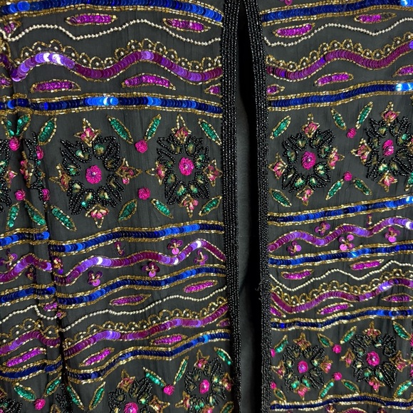 Embroidered Multicolor Jacket - Picture 5 of 12